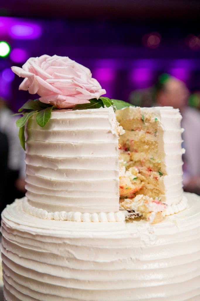 wedding cake funfetti flavor