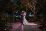 four seasons Miami wedding bride and groom