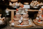 salty donut miami wedding cake