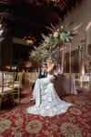 biltmore miami coral gables country club ballroom with pampas grass centerpieces