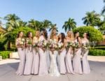blush mauve bridesmaids dresses