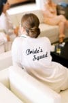 bride's squad white pajamas