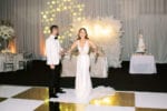bride reacts to oh my occasions ballroom reveal at jw marriott miami wedding