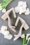 bridal shoes with orchids masson liang